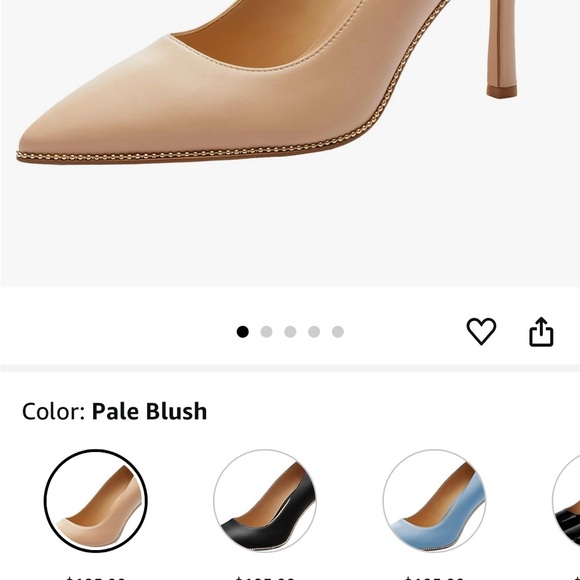 Coach Women's Tan Pumps - Picture 7 of 8